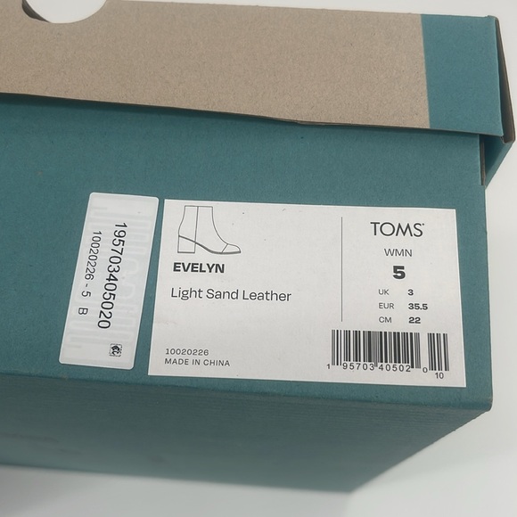 TOMS Evelyn Heeled Ankle Boots - Picture 9 of 9